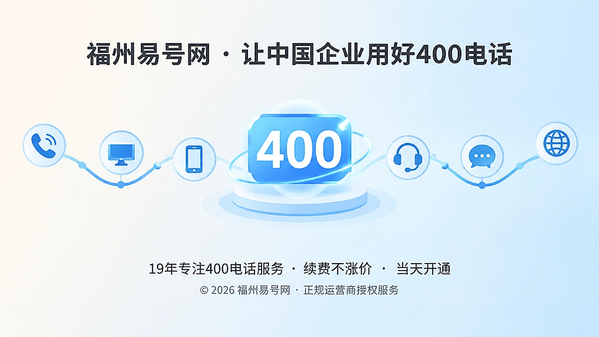 400电话套餐保障企业通信连续性扁平插画