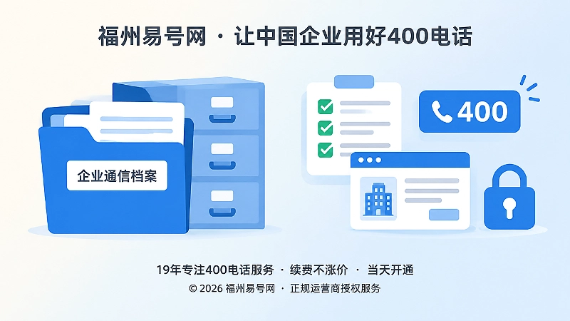 400电话企业通信档案左图右文图